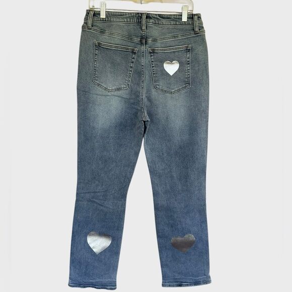 Juicy by Juicy Couture Distressed Straight Leg Jeans - Picture 5 of 9